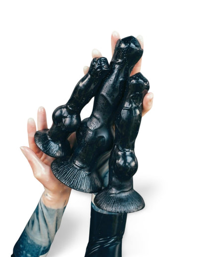 Schwarzer Silikon-Dildo – Erfülle all deine Sehnsüchte!
