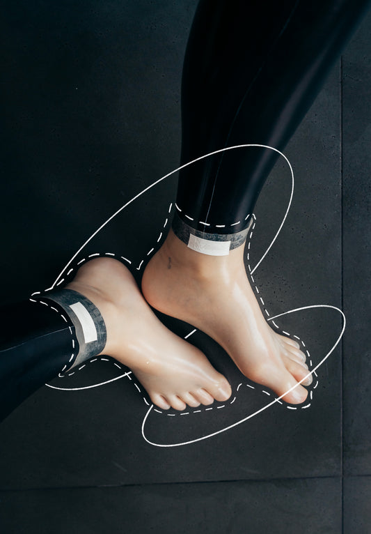 Latex-Zehensocken – Verehre jeden Schritt