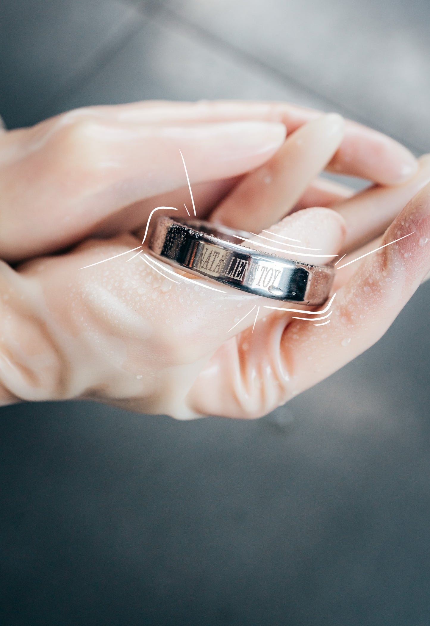 Stahl-Penisring – Natalliens Symbol der Hingabe