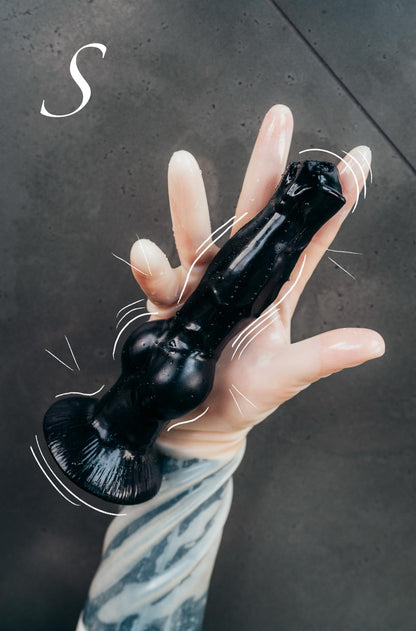 Schwarzer Silikon-Dildo – Erfülle all deine Sehnsüchte!